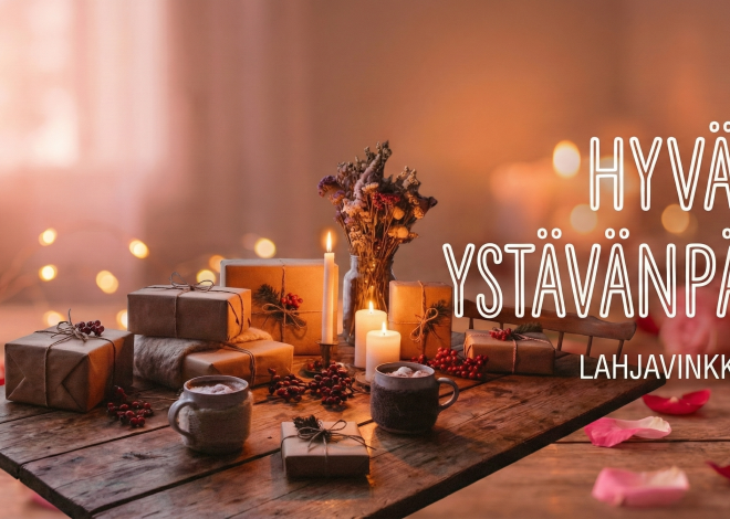 Ystävänpäivän lahjaopas perustuu rakkauden kieliin